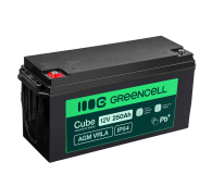 Green Cell Cube AGM VRLA IP54 12V 250Ah - 1364792 - zdjęcie 1